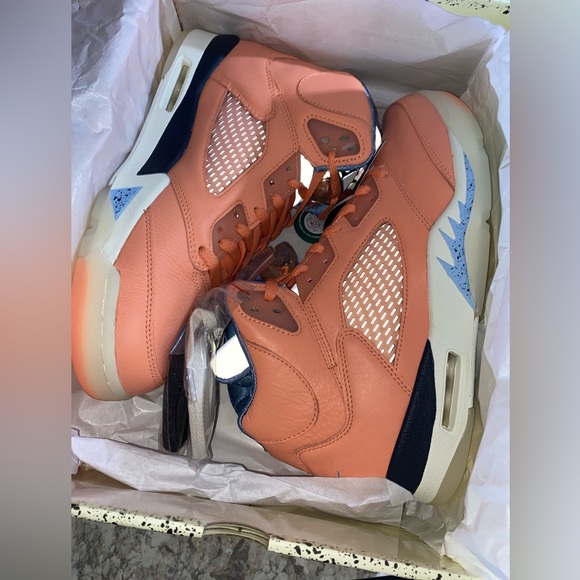 Air Jordan x Dj Khalid retro 5 Crimson bliss - Picture 2 of 2